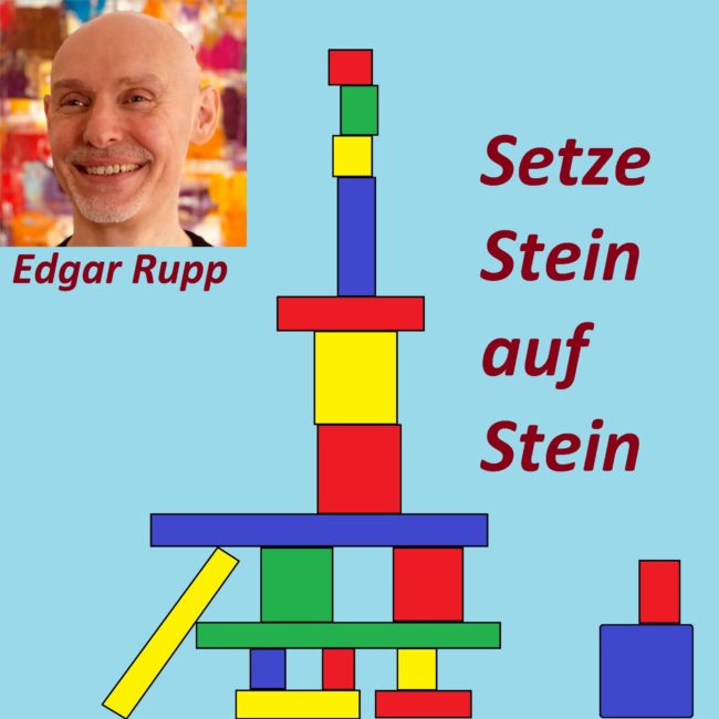 Setze Stein auf Stein.