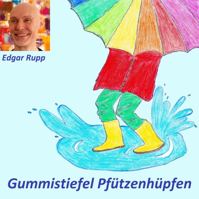 Gummistiefel Pfützenhüpfen COVER 2000 mal 2000