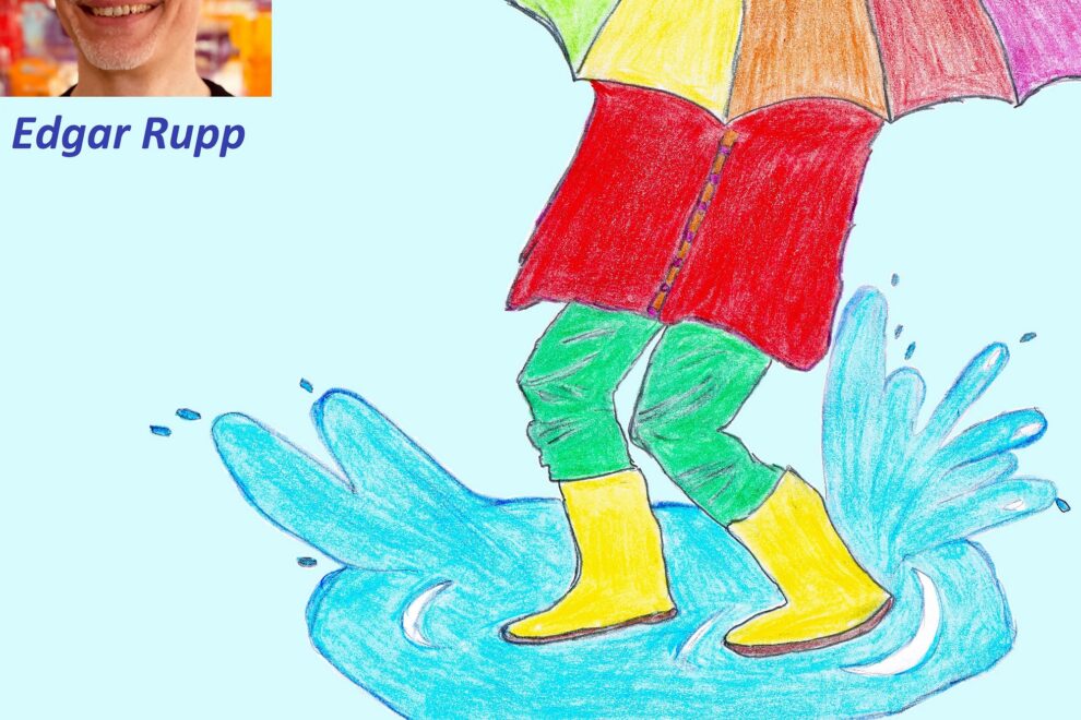 Gummistiefel Pfützenhüpfen COVER 2000 mal 2000